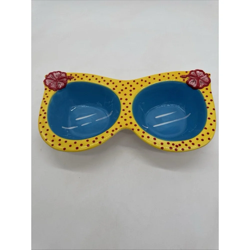 Pier 1 Imports Sunglass Shaped Relish/Condiment Dish - EUC